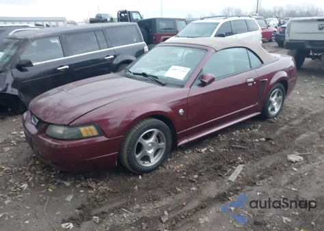 2004 Ford Mustang from USA, damaged, VIN 1FAFP44484F108501